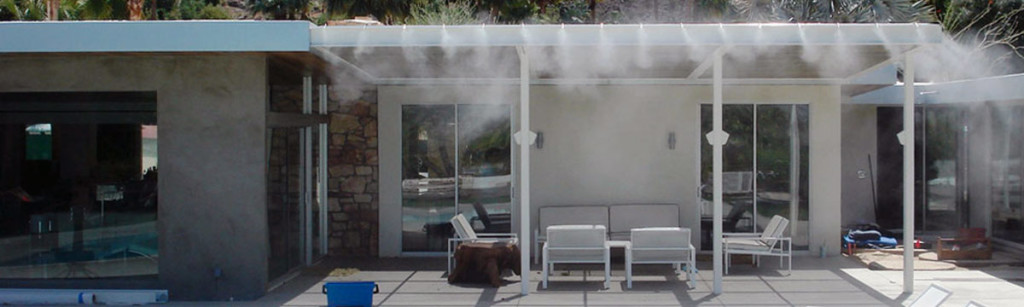 High pressure misting